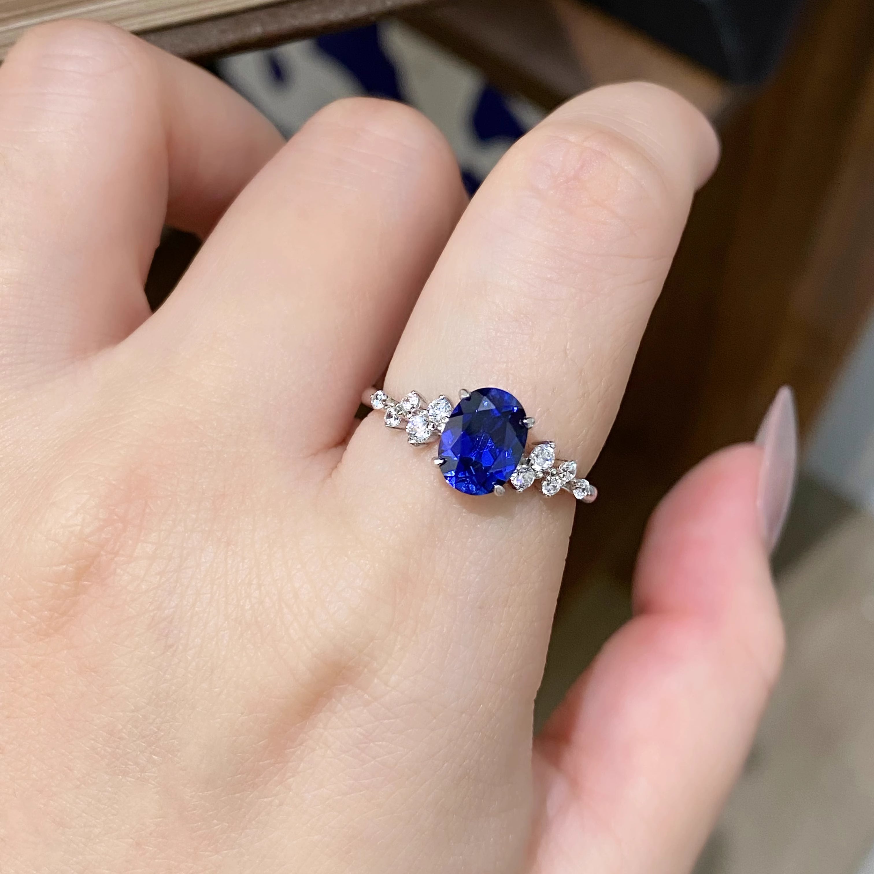 Aurora Sapphire Ring