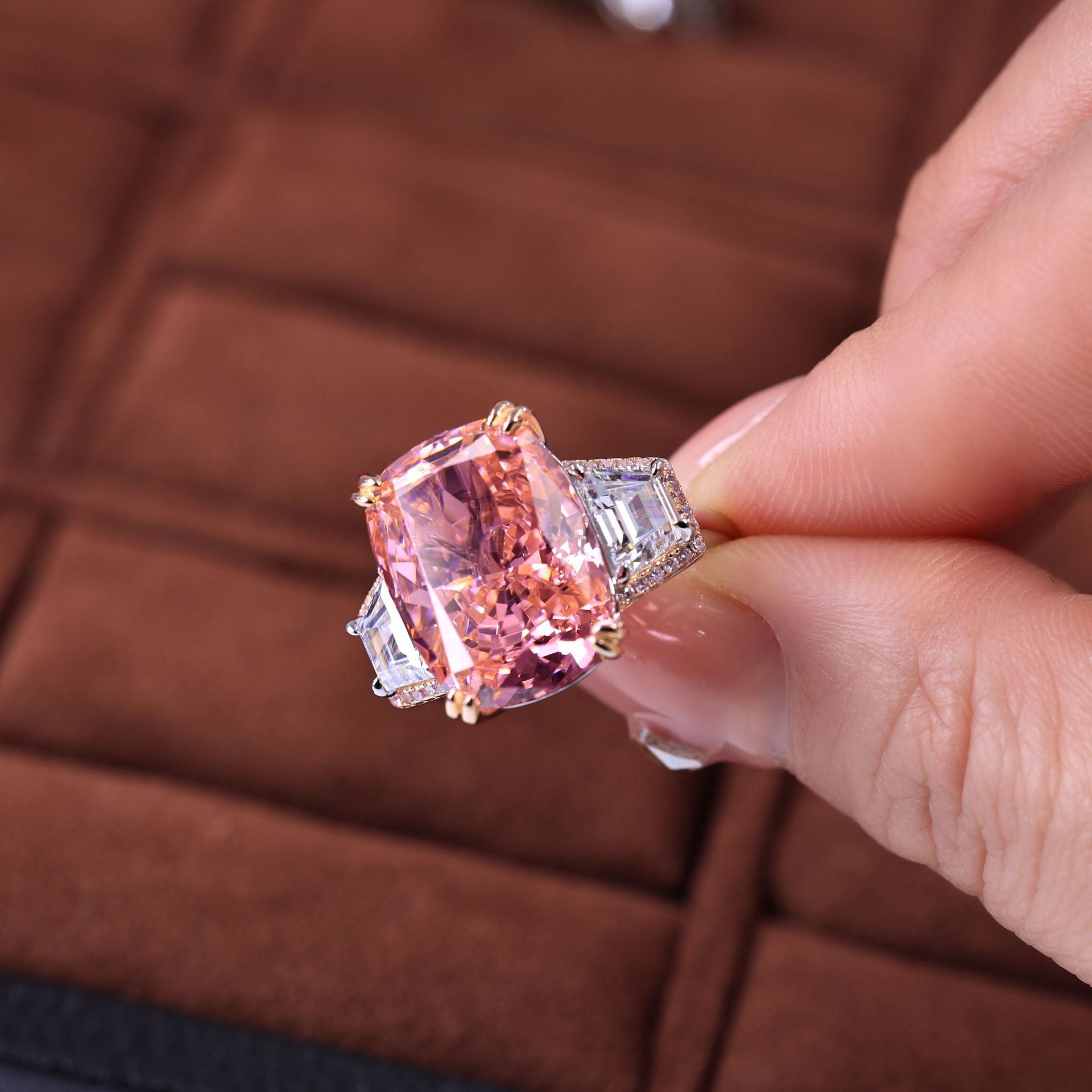 Aurora Blaze Tourmaline Ring