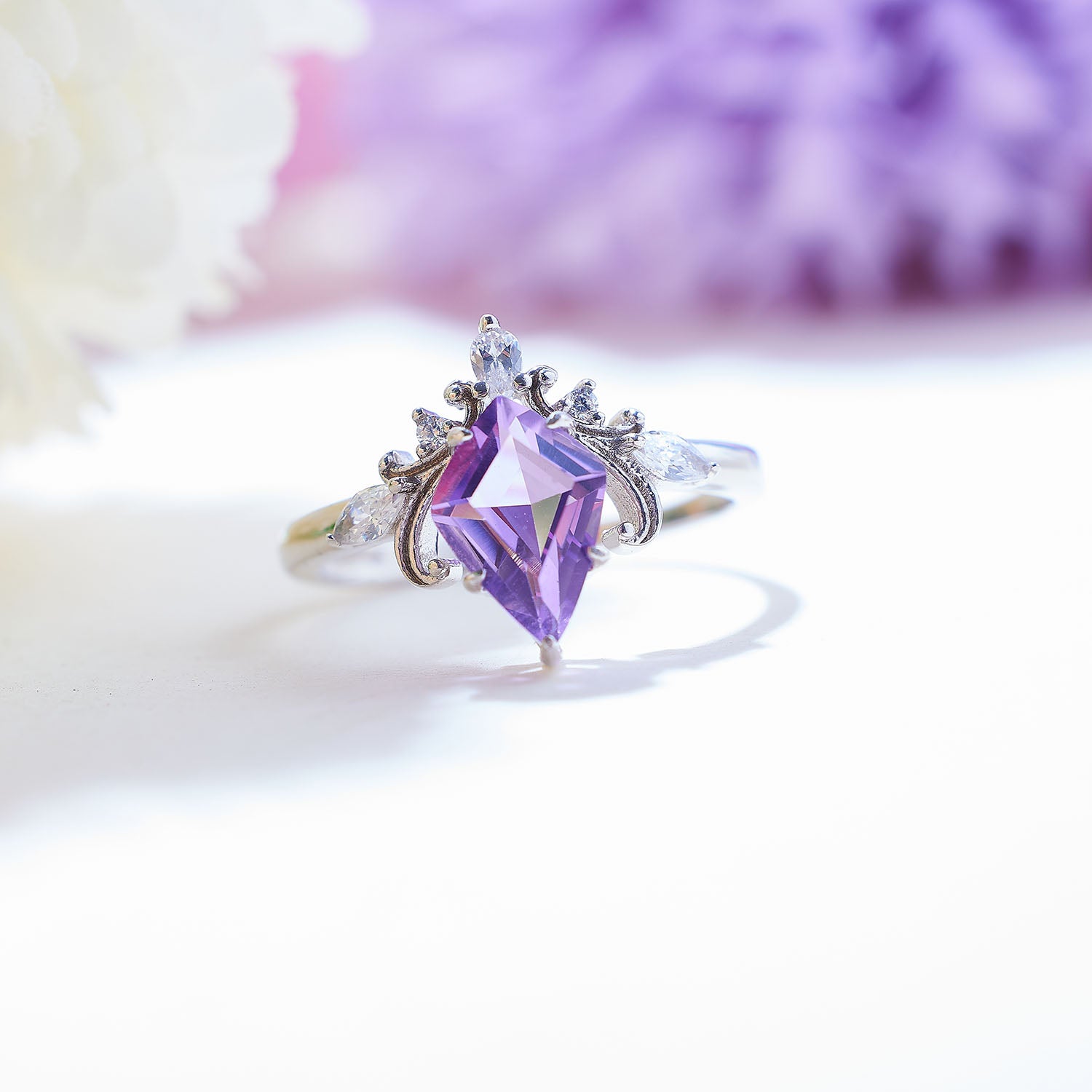 Enchanted Twilight Amethyst Ring