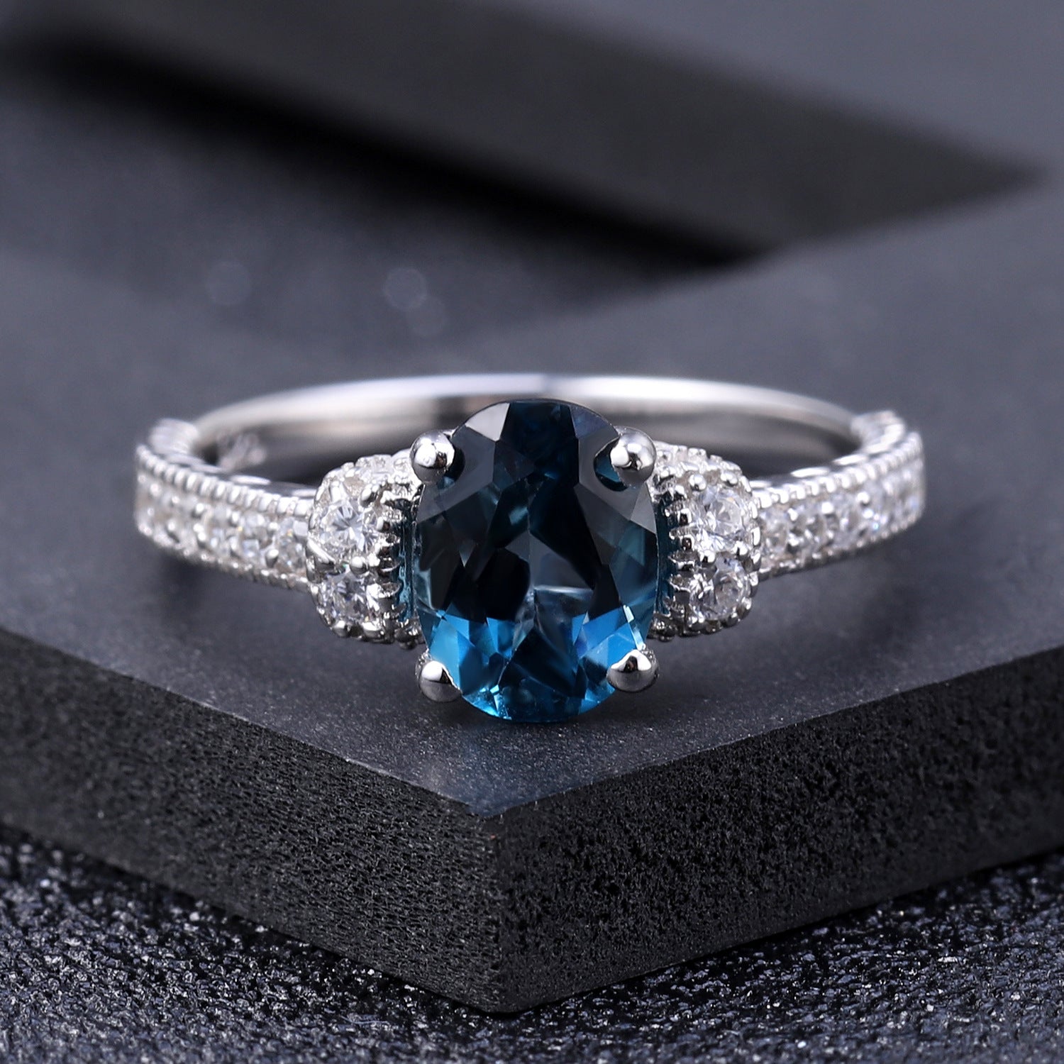 Monterey Topaz Ring