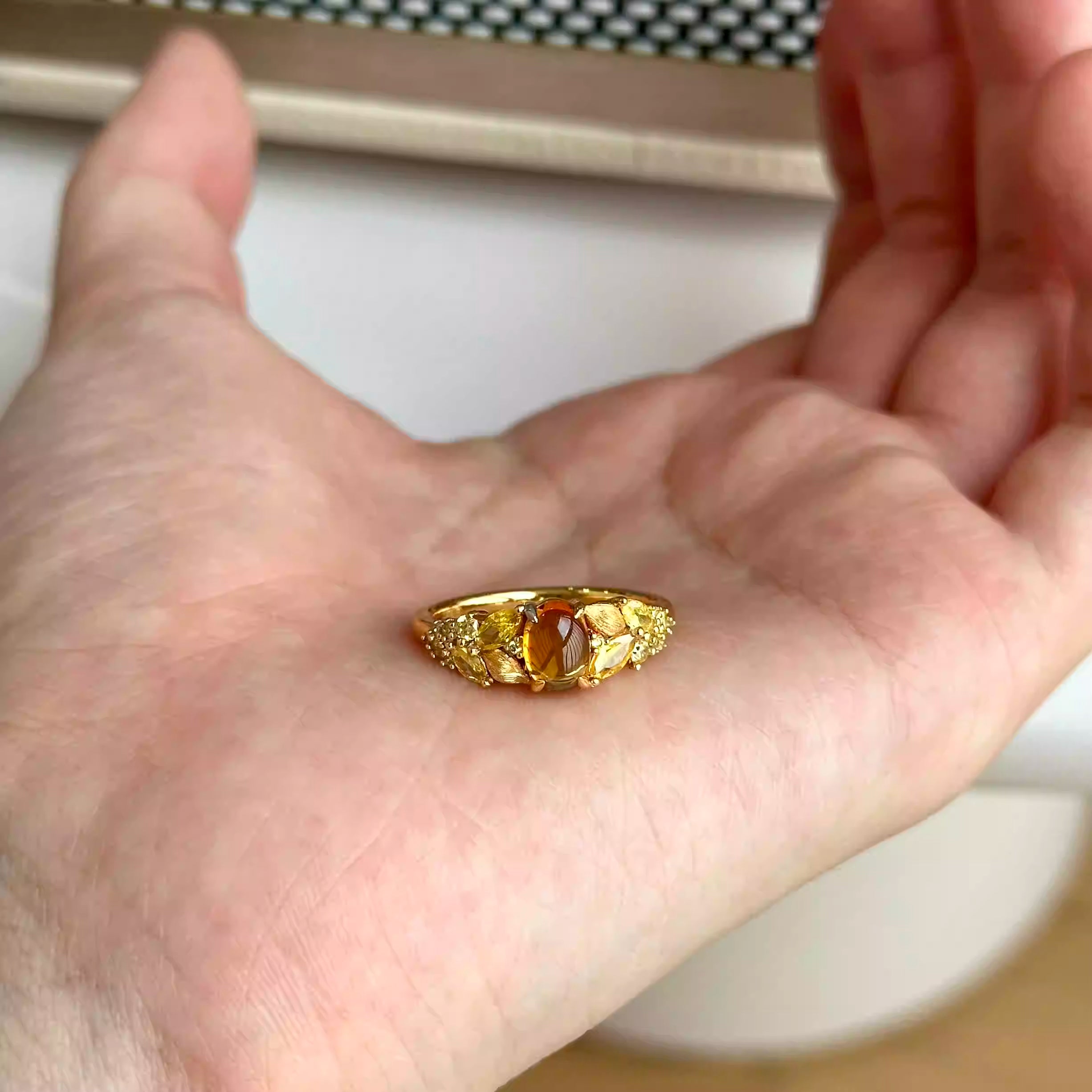 Golden Grain Ring