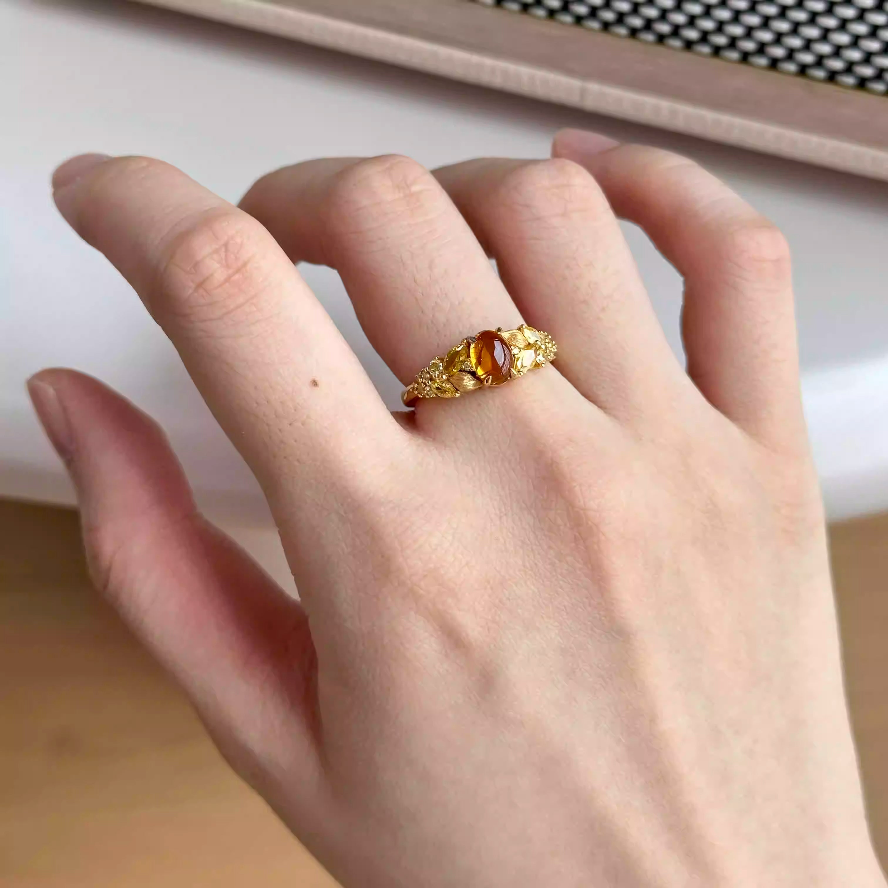 Golden Grain Ring