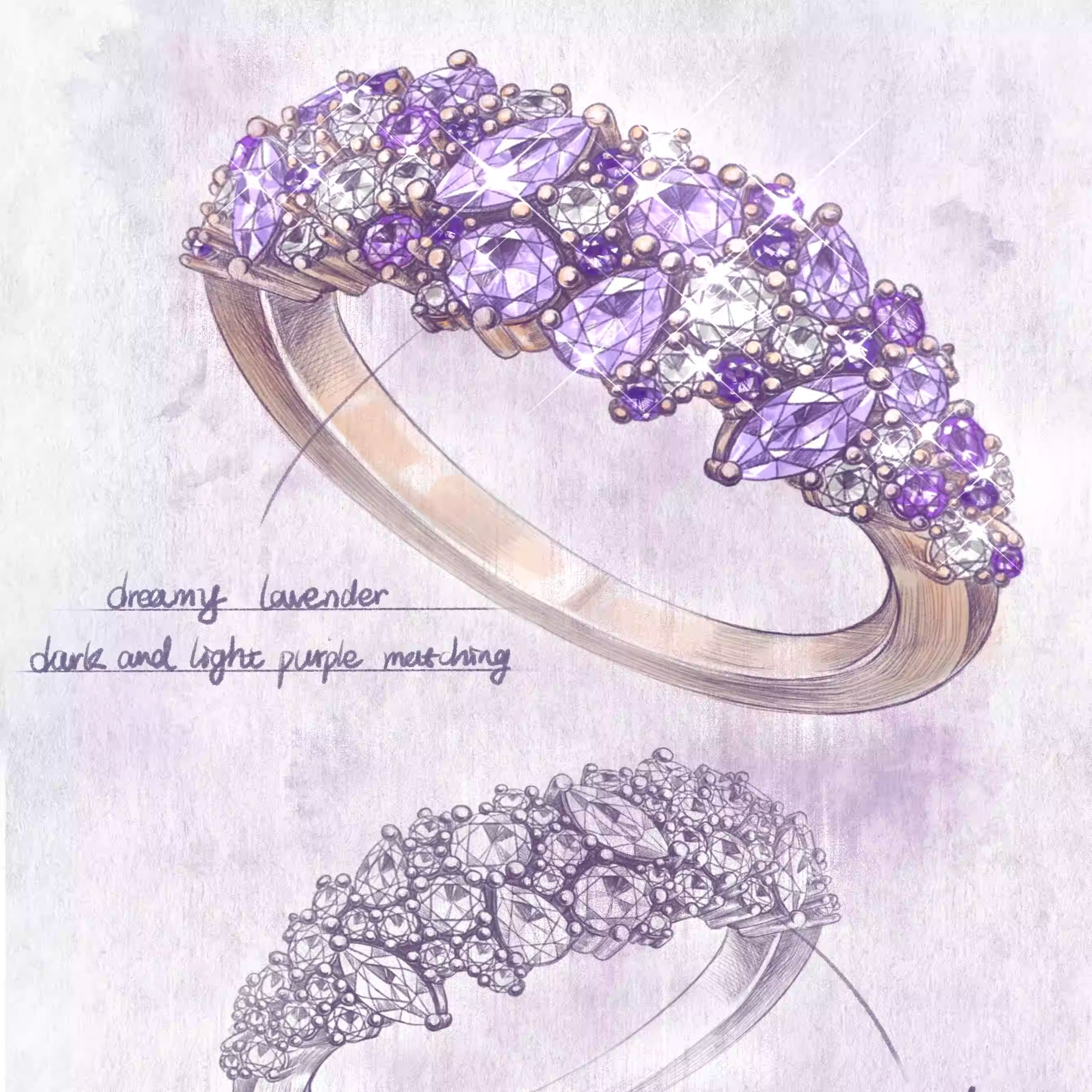 Lavender Dream Ring