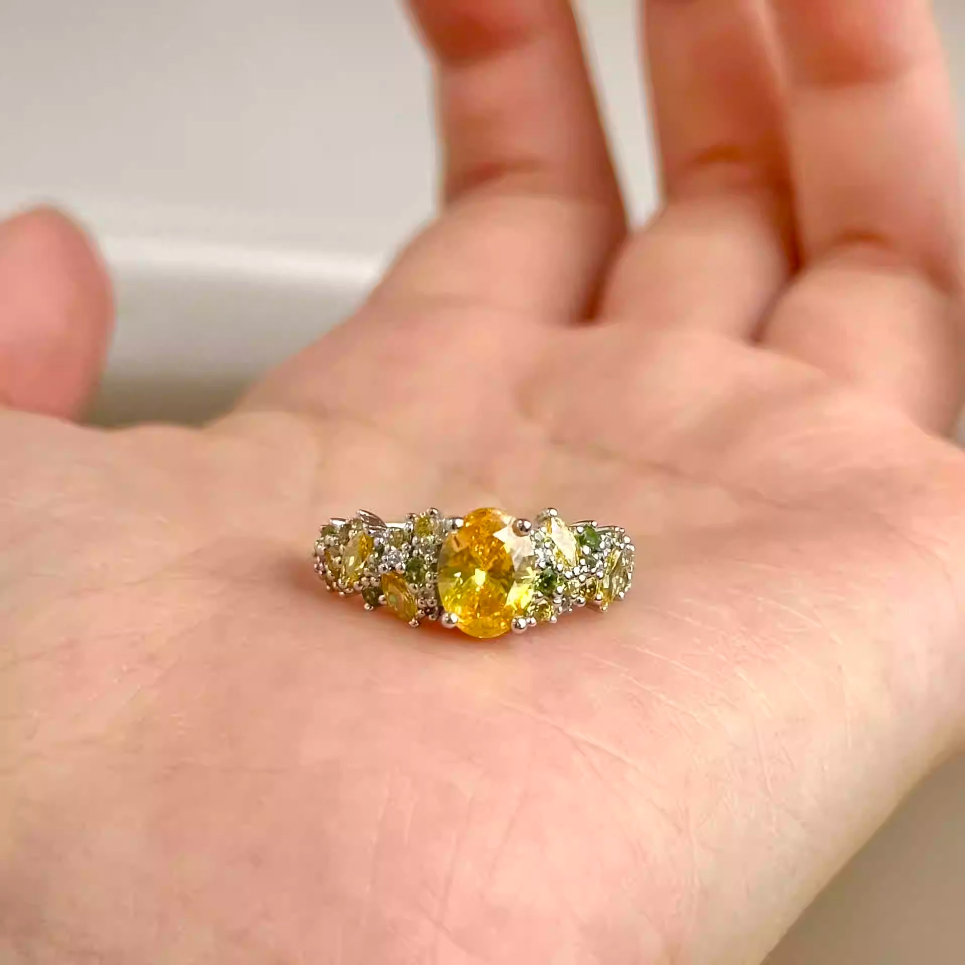Lemon Glow Ring
