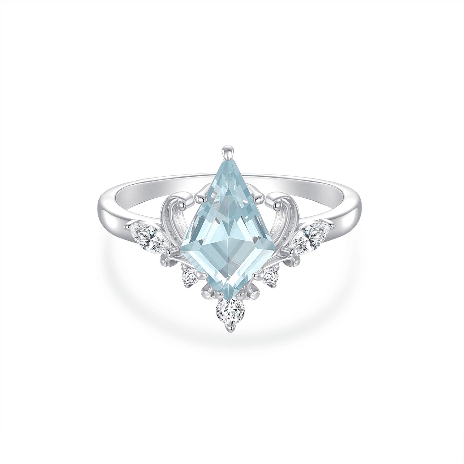 Galactic Azure Topaz Ring