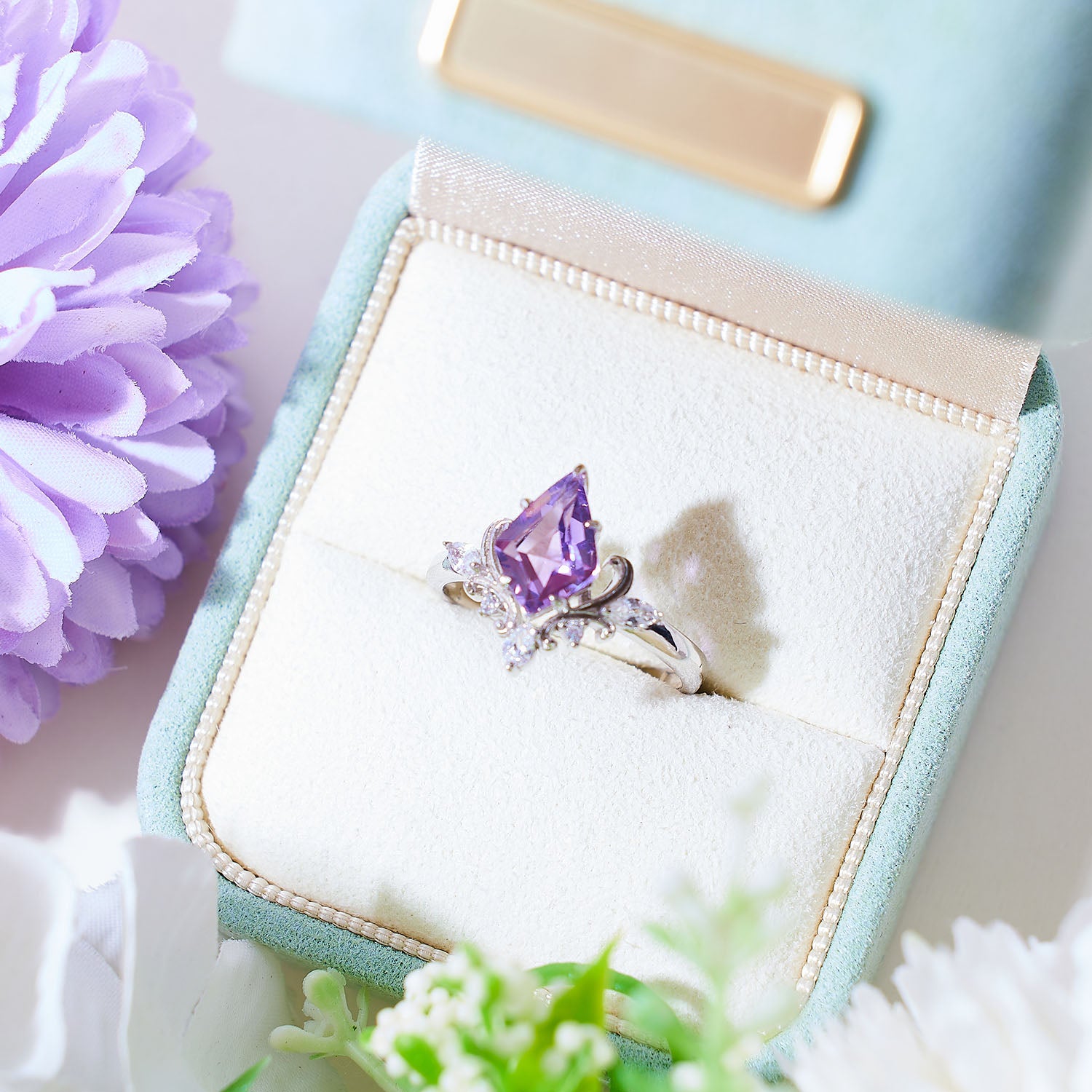 Enchanted Twilight Amethyst Ring