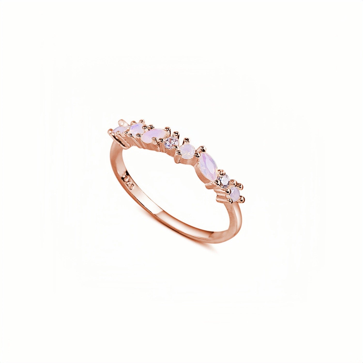 Stellar Moonstone Ring