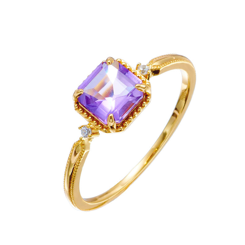 Manon Amethyst Ring