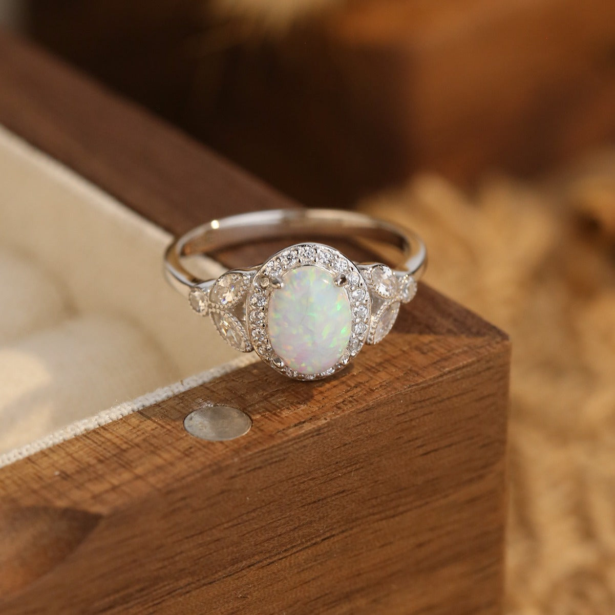 Liora Opal Ring