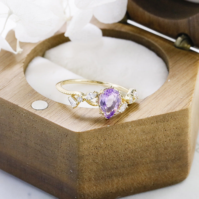 Star Amethyst Ring