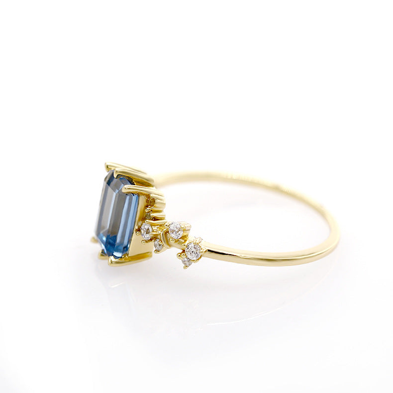 Flux Topaz Ring