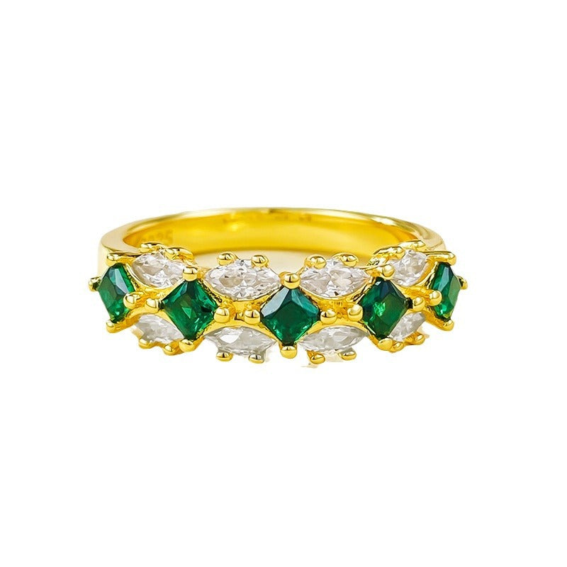 Emerald Ring-Mirth