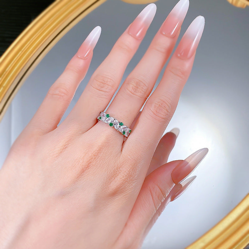 Oval Diamond Ring-Wizard of Oz