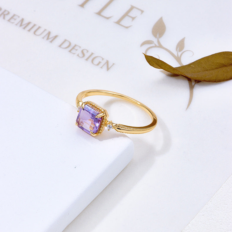 Manon Amethyst Ring