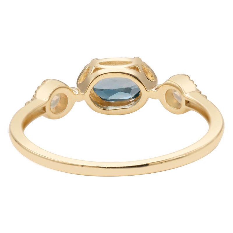 Aurora Topaz Ring