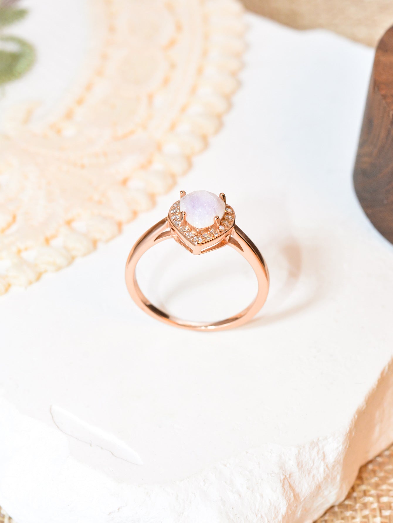 Amara Moonstone Ring