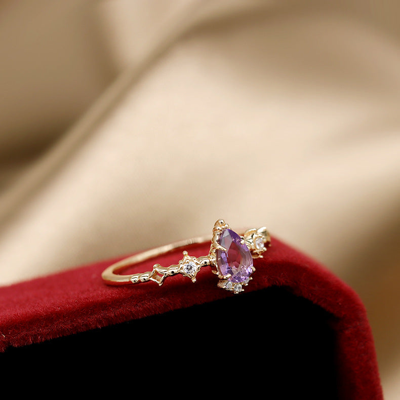 Amara Amethyst Ring