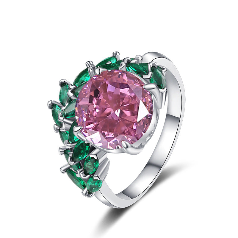 Pink Diamond Ring - Vine