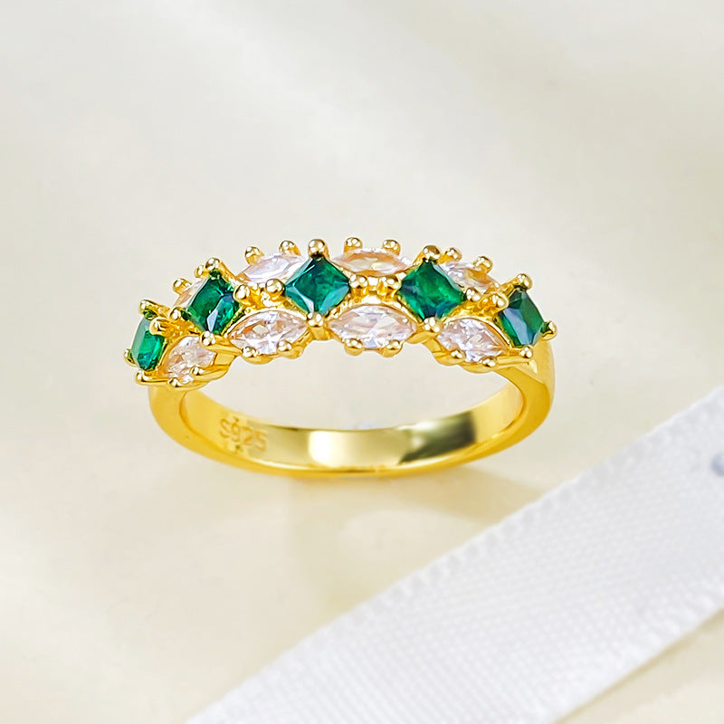 Emerald Ring-Mirth