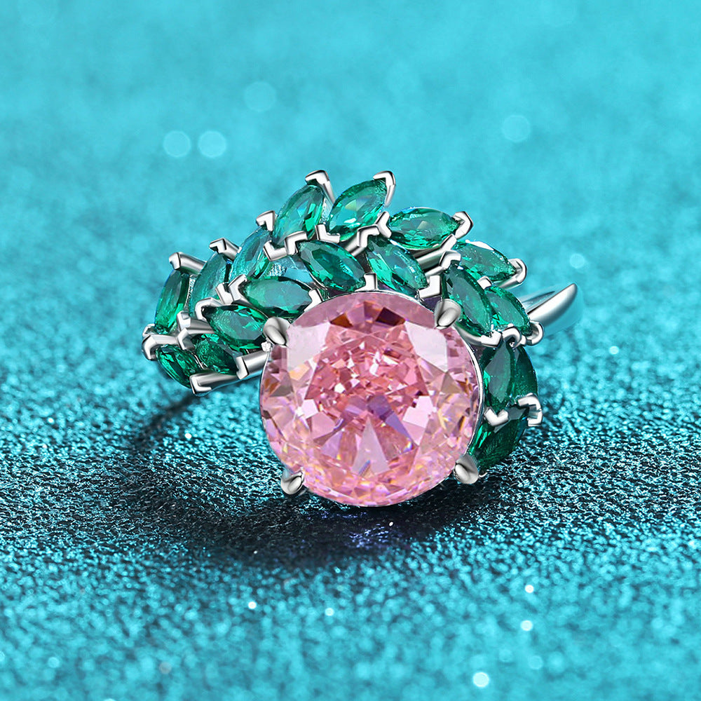 Pink Diamond Ring - Vine