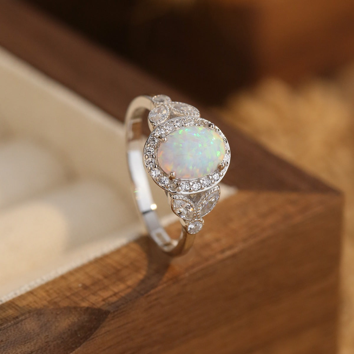 Liora Opal Ring