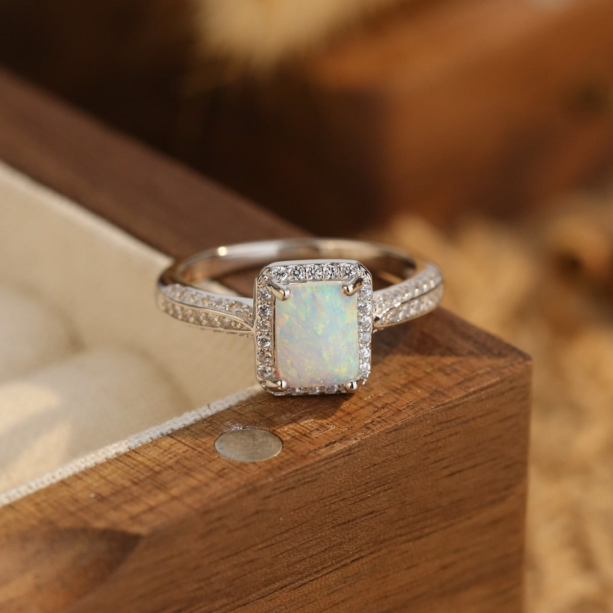 Stellar Opal Ring