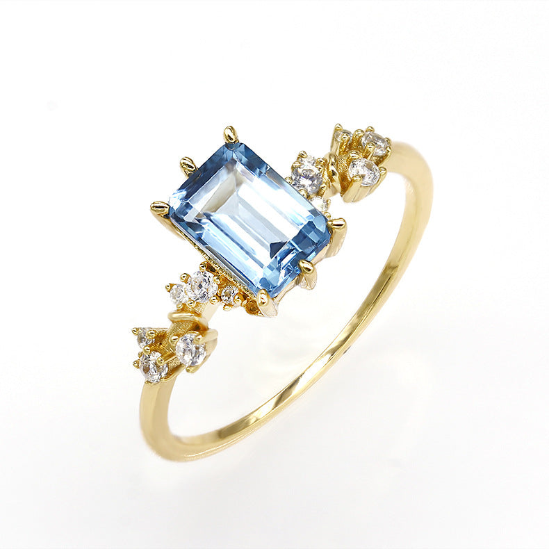 Flux Topaz Ring