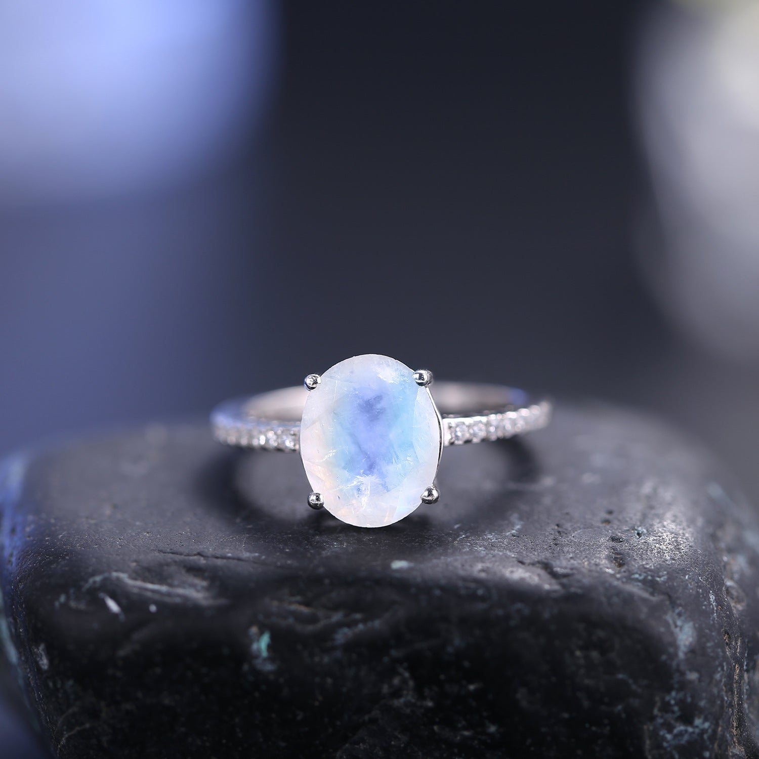 Nova Moonstone Ring