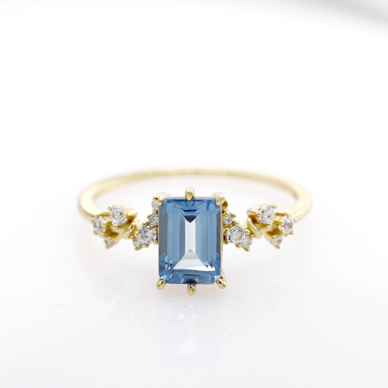 Flux Topaz Ring