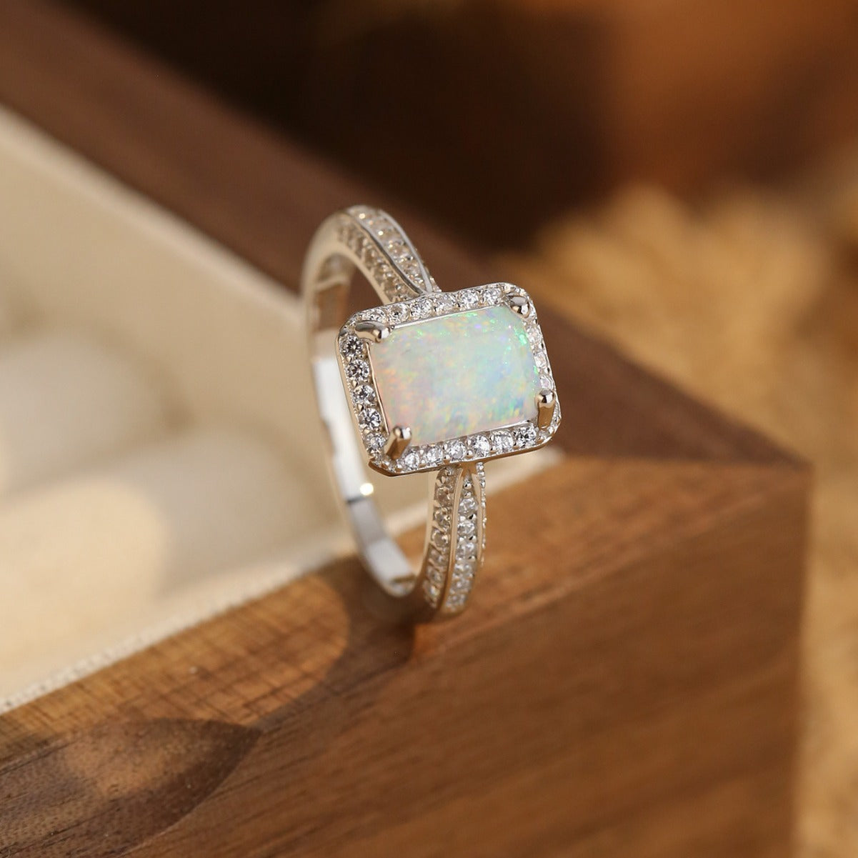 Stellar Opal Ring