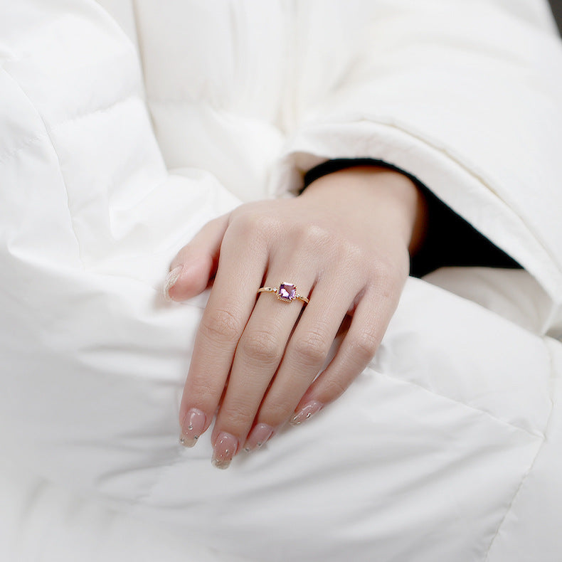 Manon Amethyst Ring