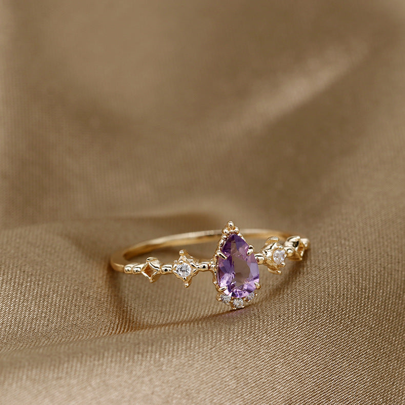 Amara Amethyst Ring