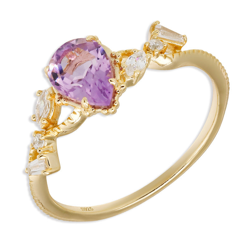 Star Amethyst Ring