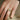 Pear Moss Agate Gold Garden Ring Set - Sylvie