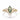 Marquise Cut Moss Agate Ring Set